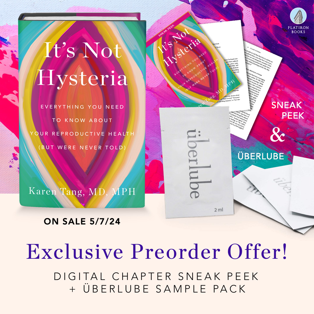 It's Not Hysteria Preorder Incentive: Chapter Sampler + überlube sample pack