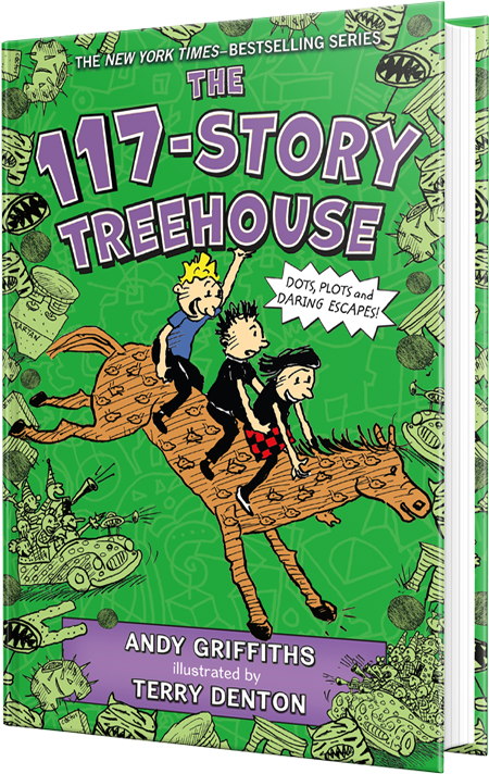The 117-Story Treehouse: Dots, Plots & Daring Escapes!