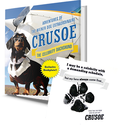 Crusoe Dachshund Book